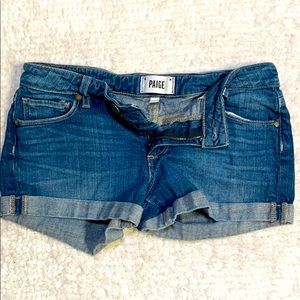 Paige denim shorts